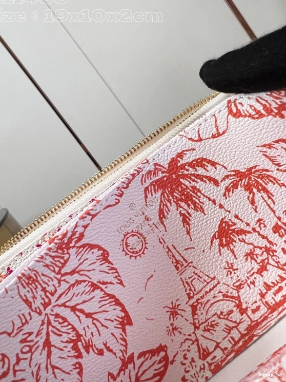 LOUIS VUITTON ZIPPY WALLET-10*20*2 cm 0820